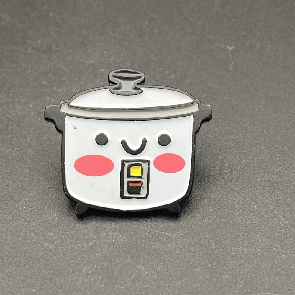 Rice Cooker Cute Cartoon Lapel Hat Pin